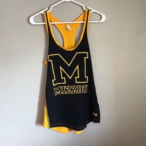 MIZZOU Under Armour tank